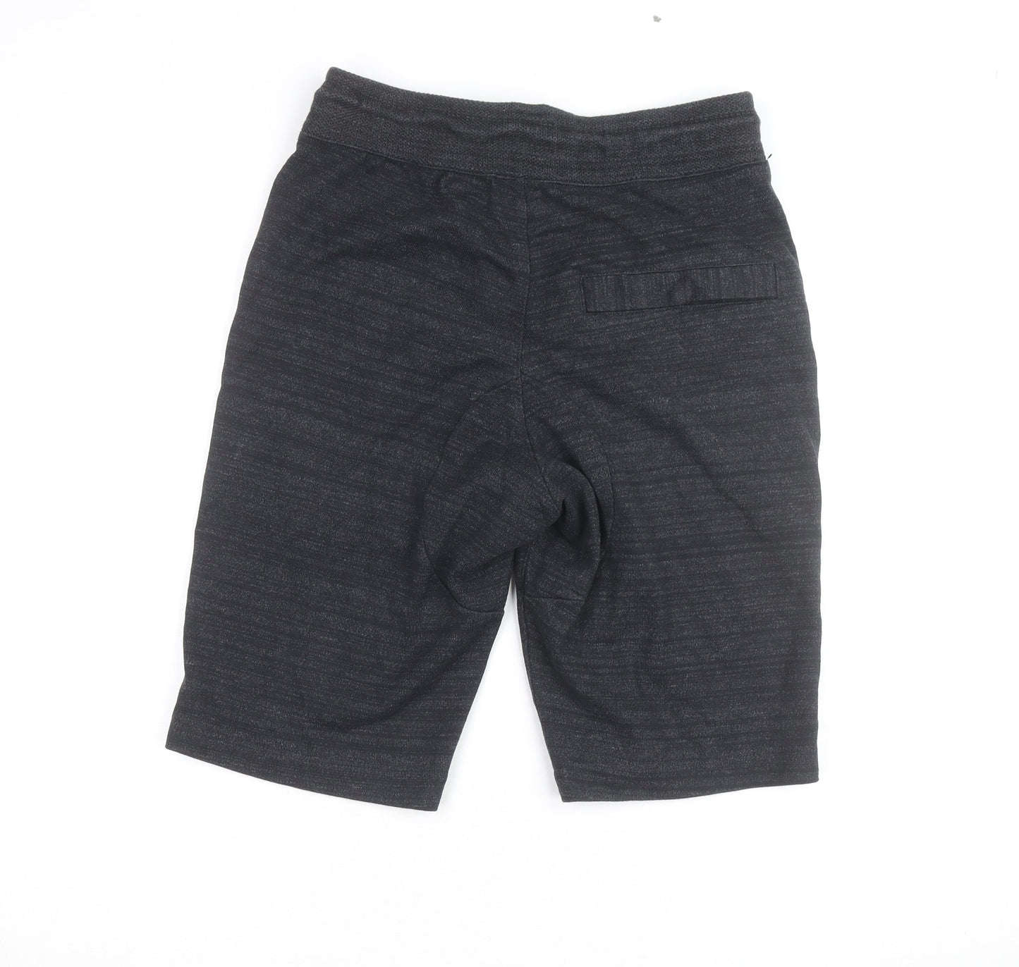 Nike Men's Black Small Athletic Sweat Shorts with Zip Pockets