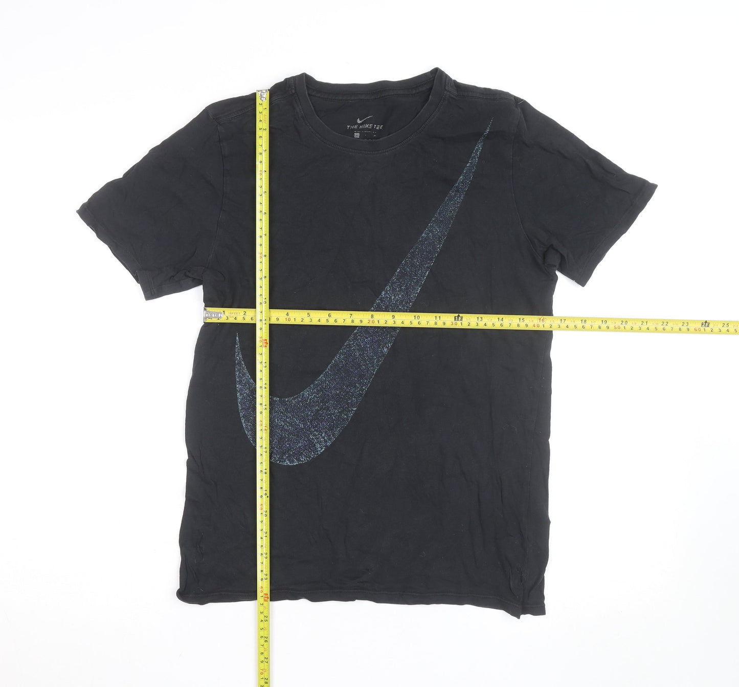 Nike Men's Black Graphic Logo Sports T-Shirt Size M