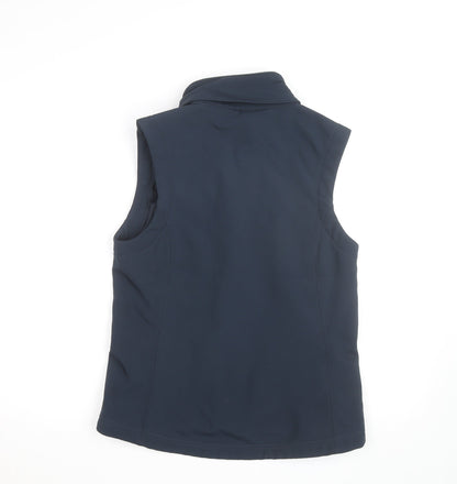 B&C Collection Men's Blue XL Softshell Bodywarmer Vest