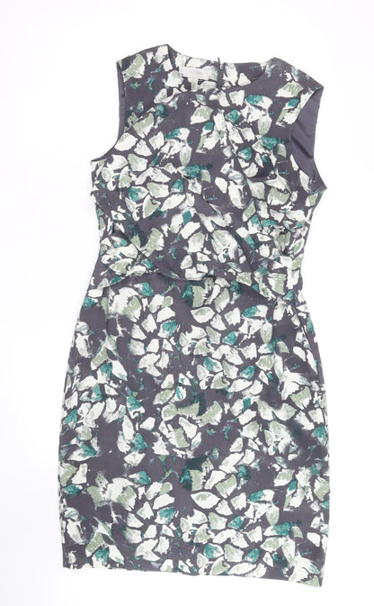 Hobbs Women’s Multicoloured Floral Sheath Knee Length Dress Size 12