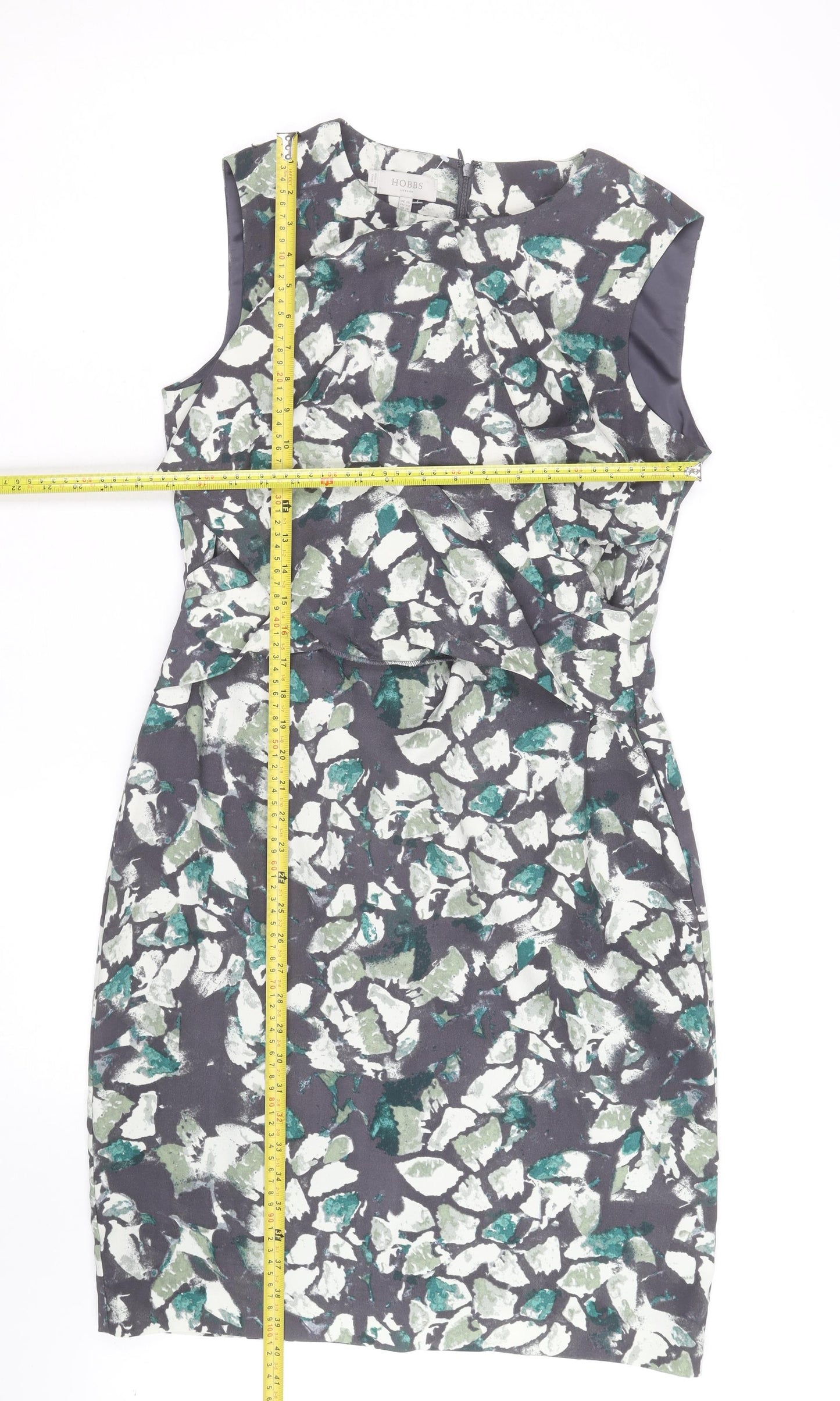 Hobbs Women’s Multicoloured Floral Sheath Knee Length Dress Size 12