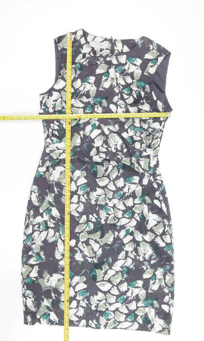 Hobbs Women’s Multicoloured Floral Sheath Knee Length Dress Size 12