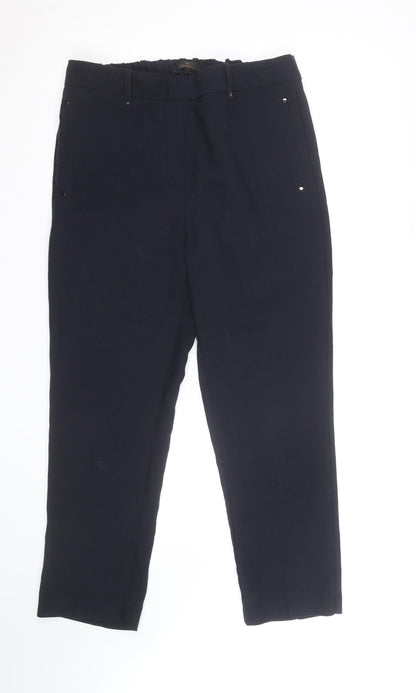 Next Women’s Blue Tailored Trousers Size 12 Regular Workwear