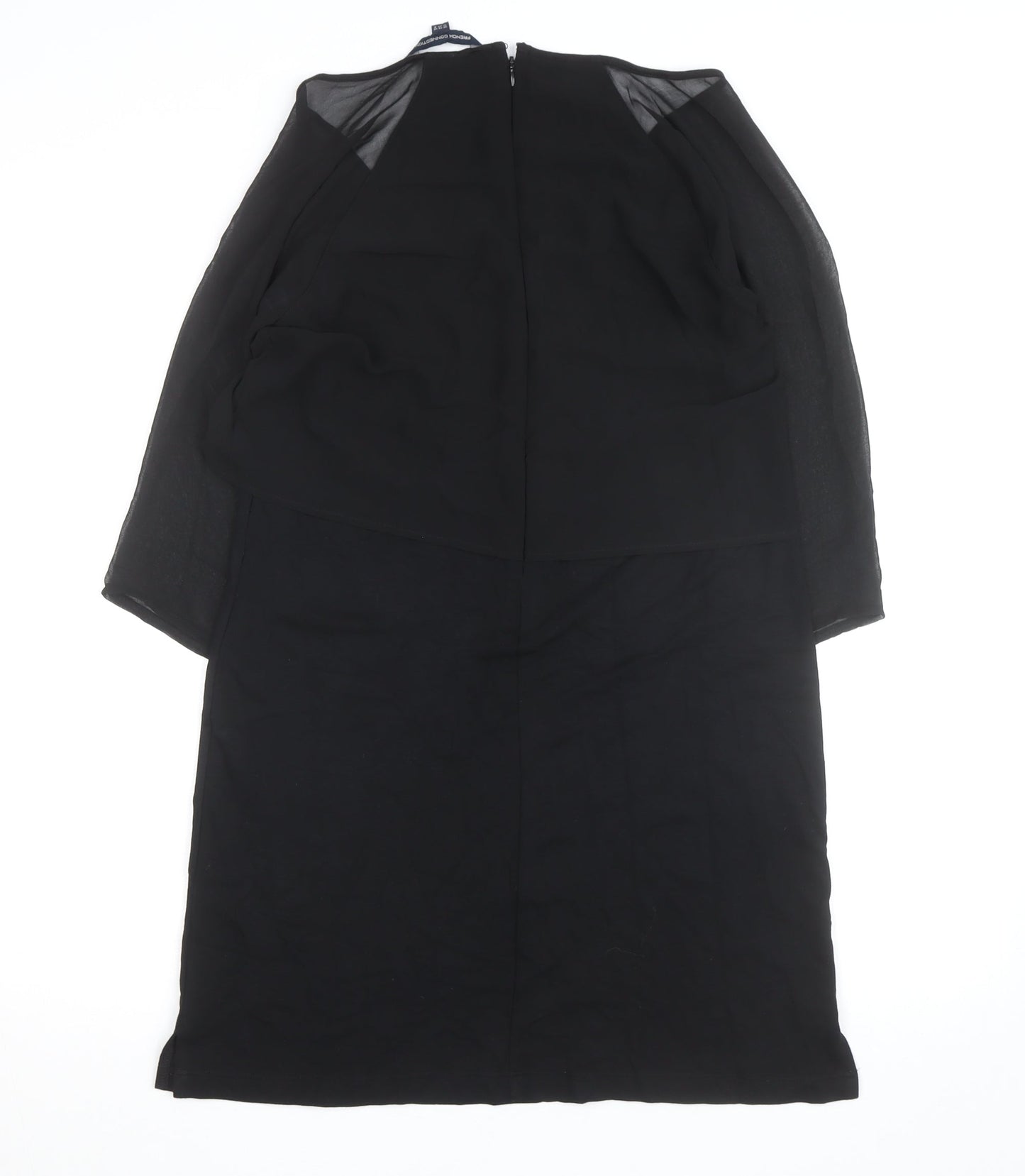 French Connection Women's Black Size 12 Bodycon Knee Length Dress