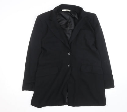 St. Bernard Classics Collection Women's Black Size 14 Blazer Coat