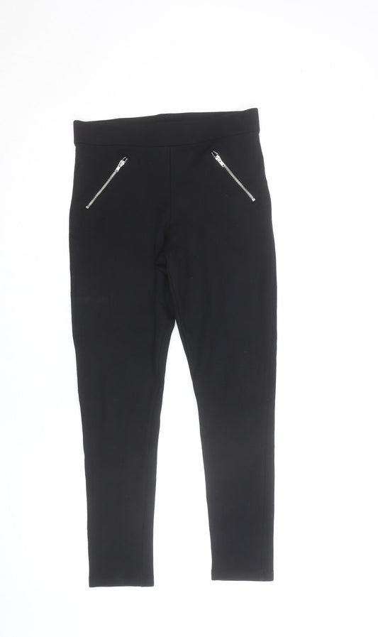 Red Herring Women's Black Size 10 Jegging Stretch Trousers