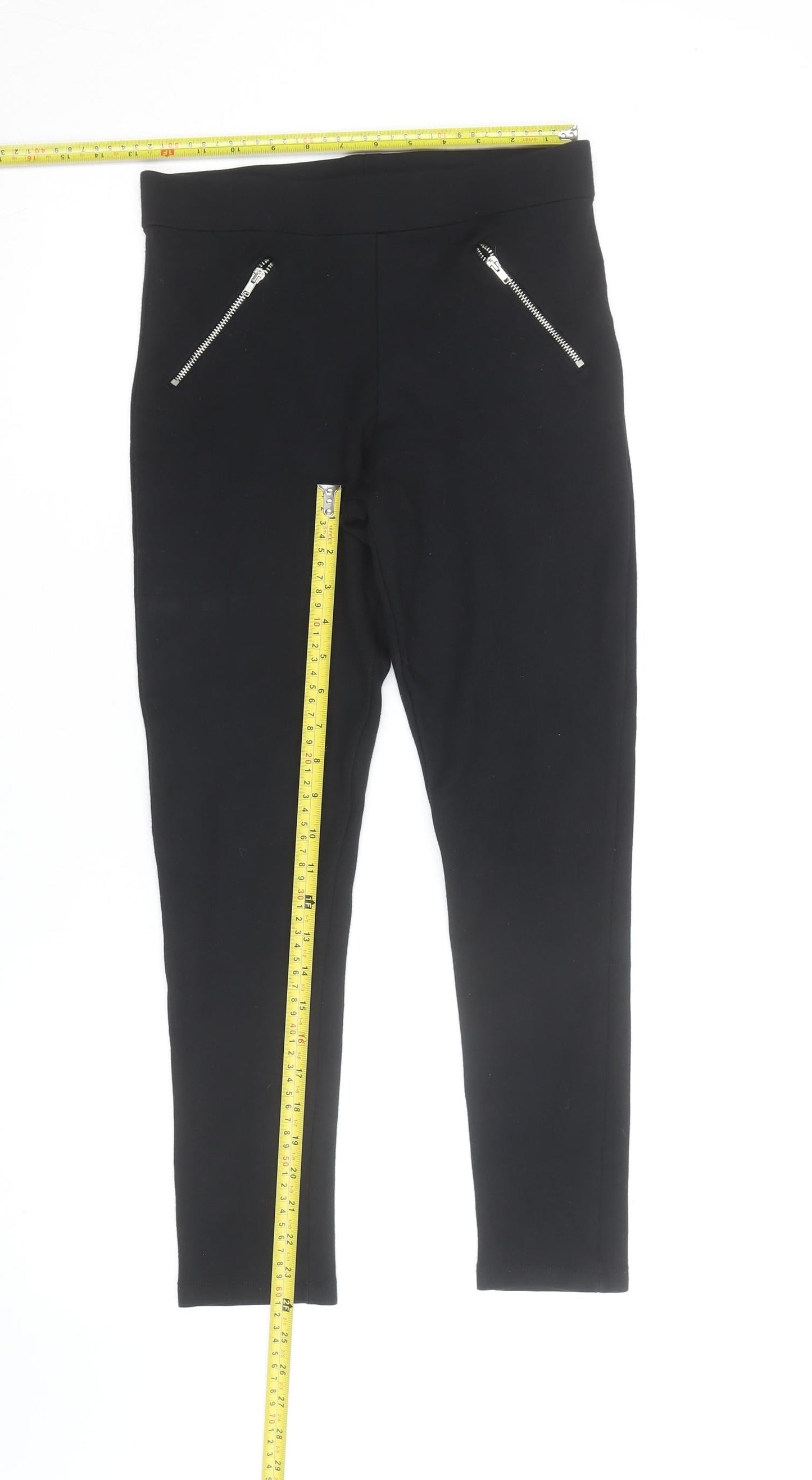 Red Herring Women's Black Size 10 Jegging Stretch Trousers