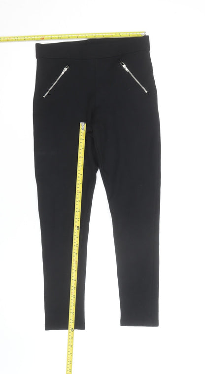 Red Herring Women's Black Size 10 Jegging Stretch Trousers