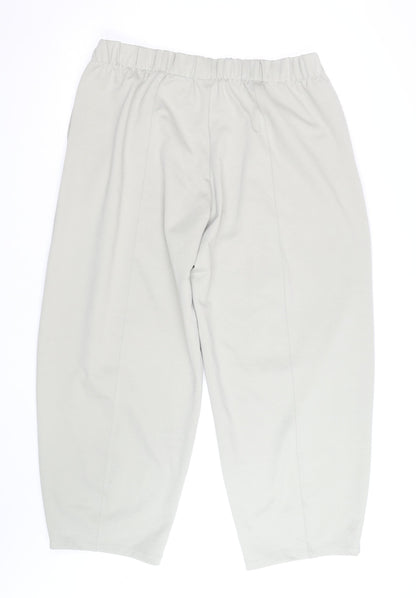H&M Divided Women’s Grey Relaxed Jogger Trousers Size L