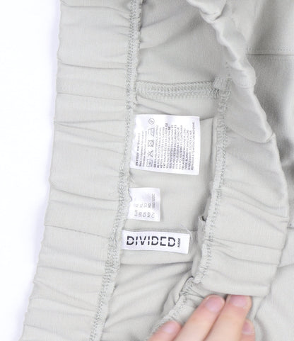 H&M Divided Women’s Grey Relaxed Jogger Trousers Size L
