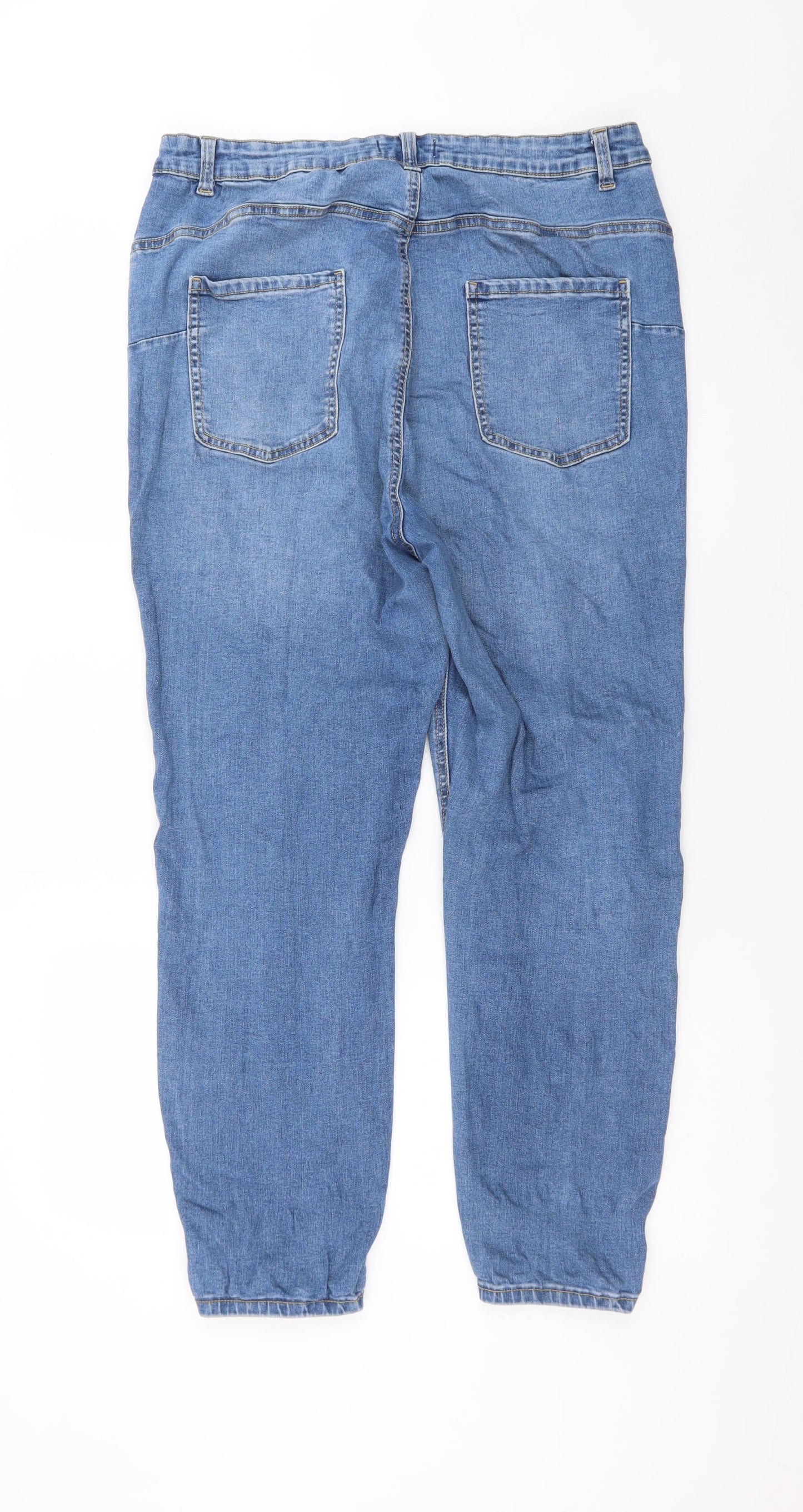 Primark Mens Blue Regular Fit Straight Denim Jeans 40in Waist