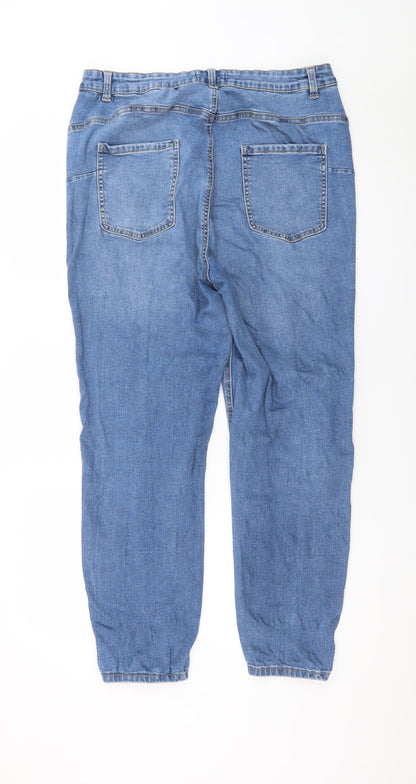Primark Mens Blue Regular Fit Straight Denim Jeans 40in Waist