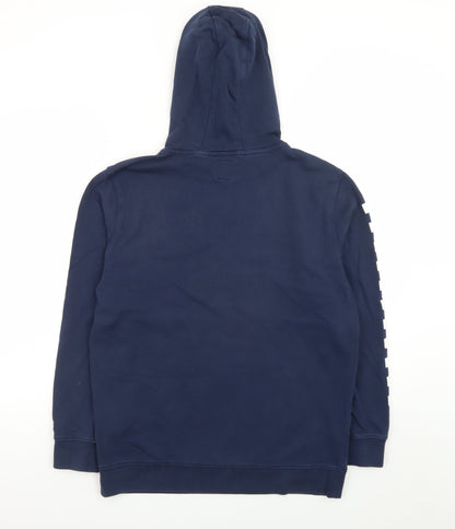 Vans Men's Blue XL Pullover Hoodie Off The Wall Graphic Skate Sweatshirt