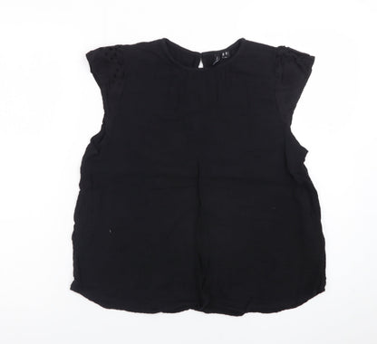 Vero Moda Women’s Black Cotton Sleeveless Blouse XS