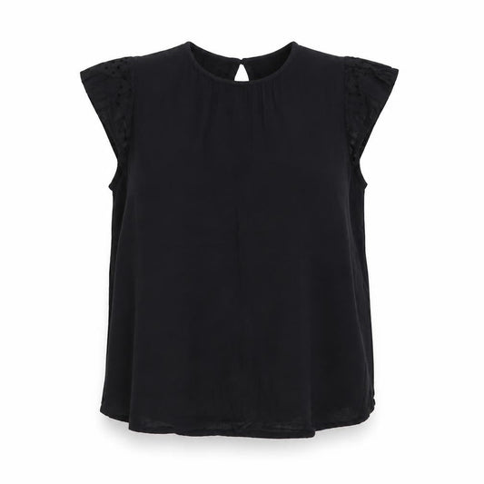 Vero Moda Women’s Black Cotton Sleeveless Blouse XS