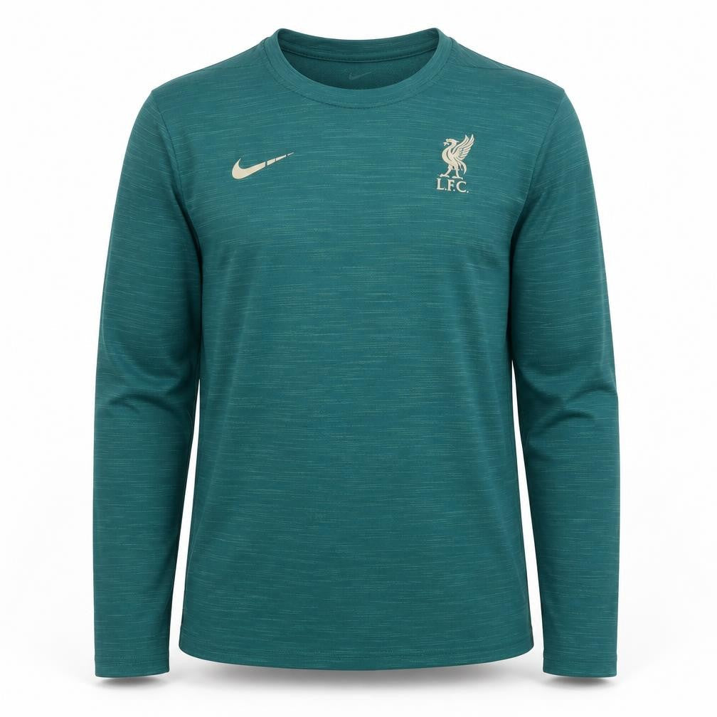Nike Men's Green LFC Dri-Fit Long Sleeve Athletic T-Shirt S