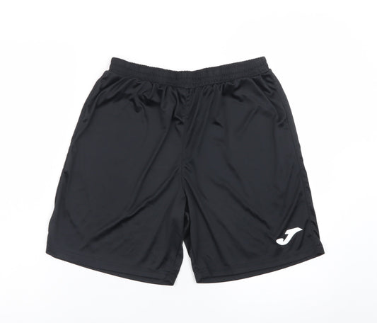 Joma Men's Black Athletic Sports Shorts Size M Quick Dry
