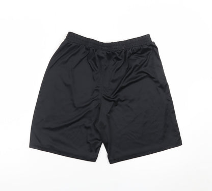 Joma Men's Black Athletic Sports Shorts Size M Quick Dry