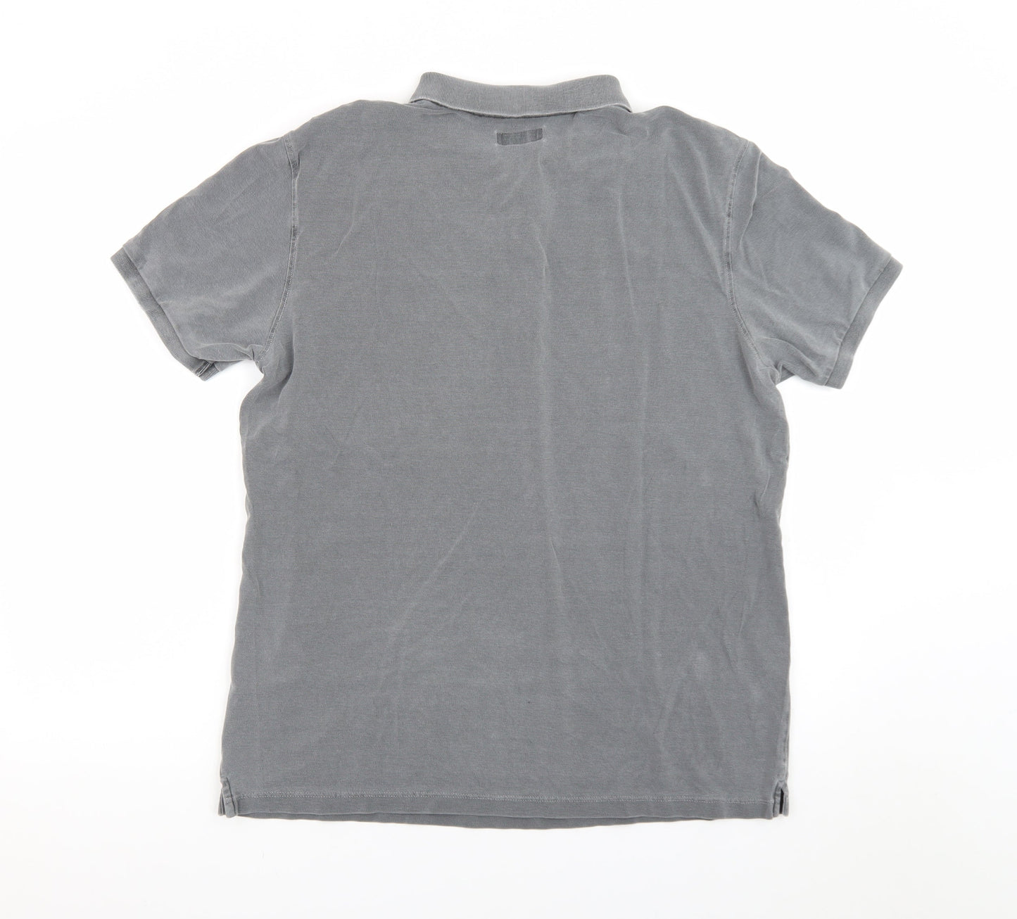 Marc O'Polo Men's Grey XL Cotton Polo Shirt Casual Classic Fit