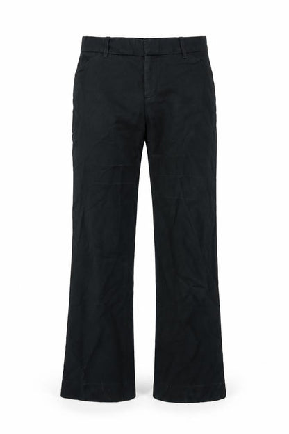 Gap Women's Black Chino Trousers Size 10 Slim Straight Leg