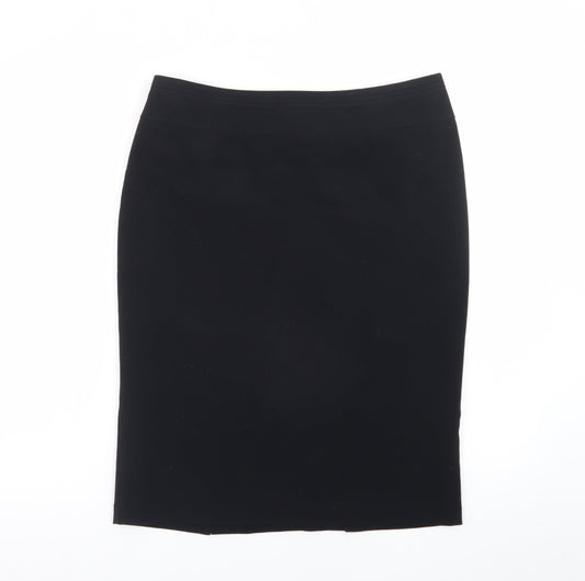 Marks and Spencer Women's Black Size 14 Pencil Skirt Knee Length