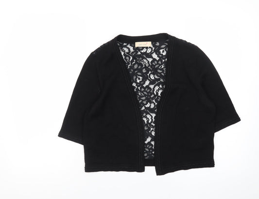 Marks and Spencer Women’s Black Lace Open Cardigan Size 12