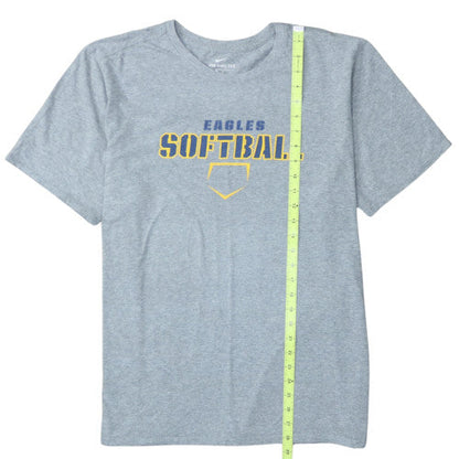 Nike Men's Grey XL Eagles Softball Athletic T-Shirt