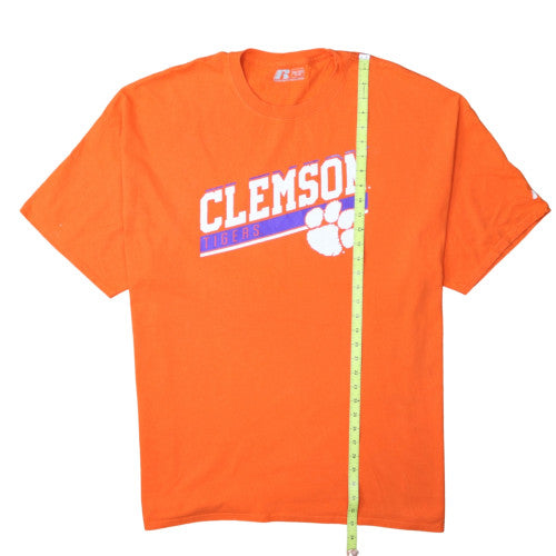 Russell Men’s Orange Clemson Tigers 3XL Graphic Sports T-Shirt