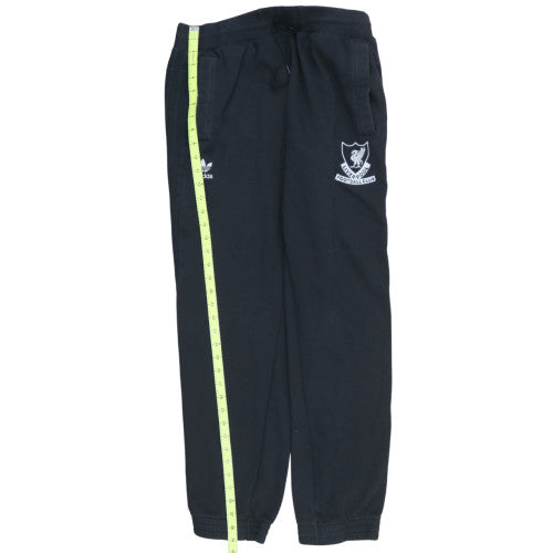 Adidas Men’s Black Jogger Sweatpants L Liverpool FC Logo Tapered Fit