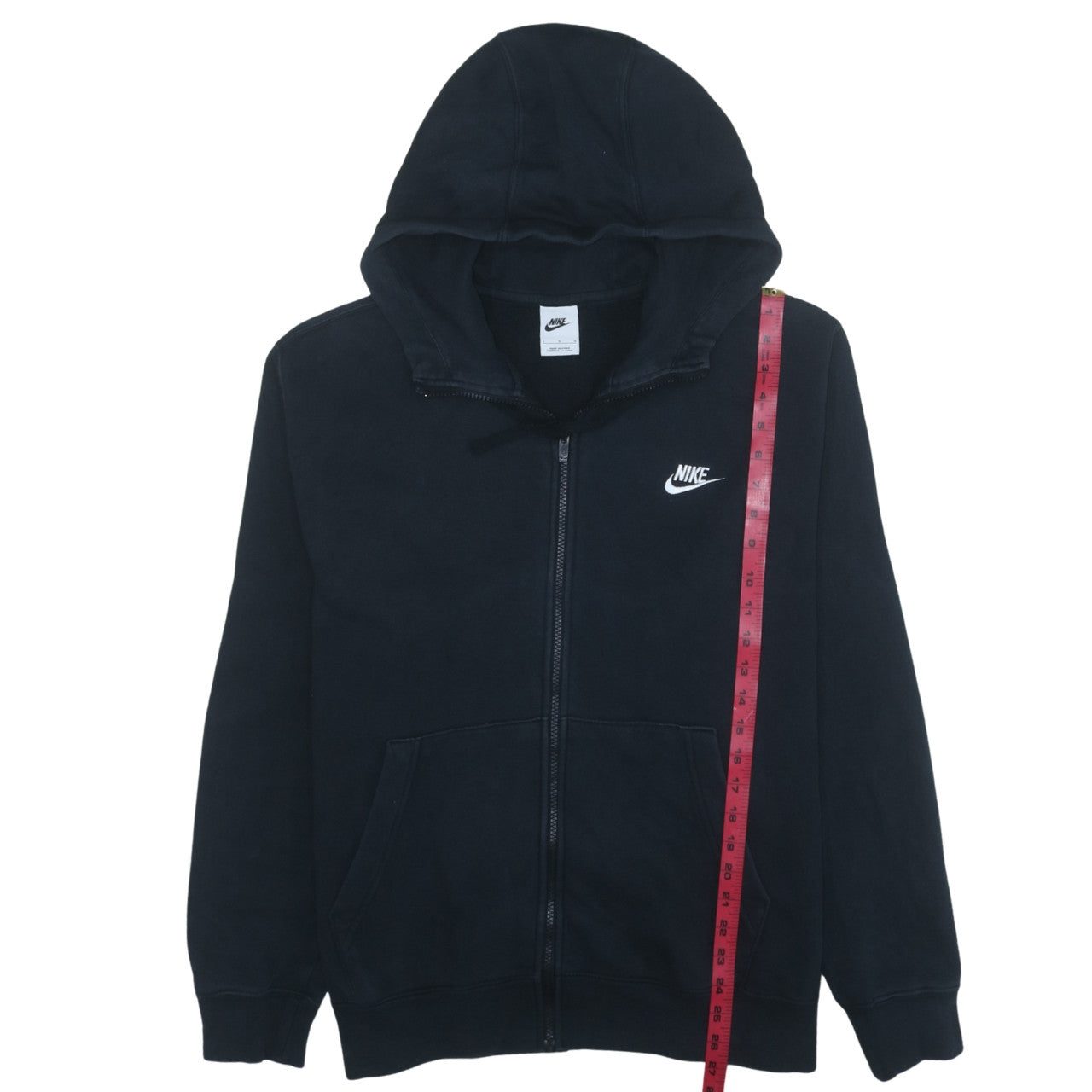 Nike Men's Black Full Zip Hoodie Size L Sportswear