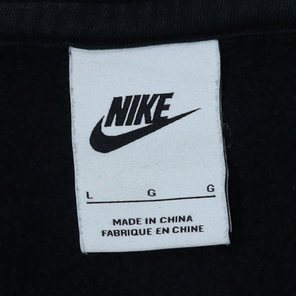 Nike Men's Black Full Zip Hoodie Size L Sportswear