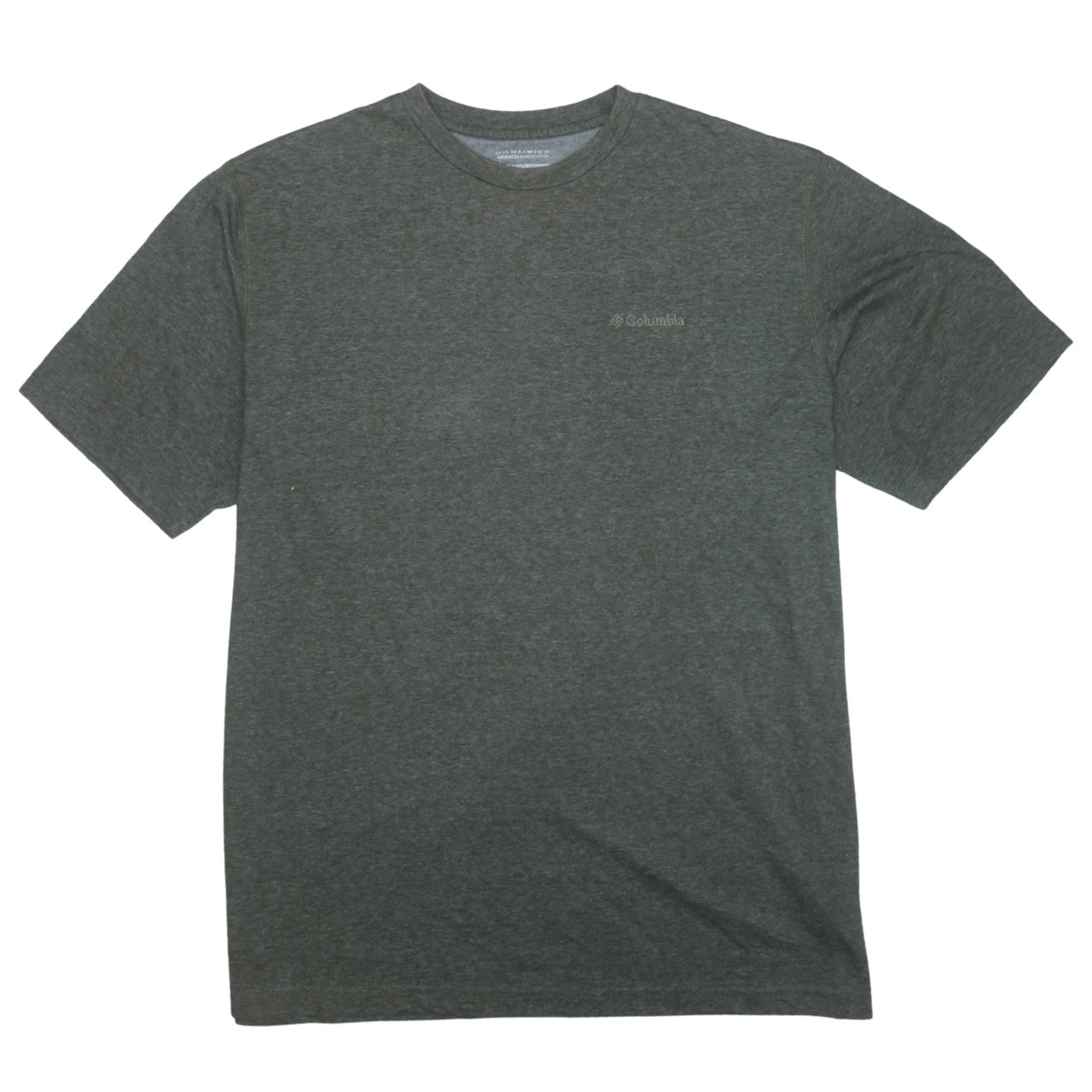 Columbia Men's Grey XL Omni-Wick Short Sleeve Sports T-Shirt