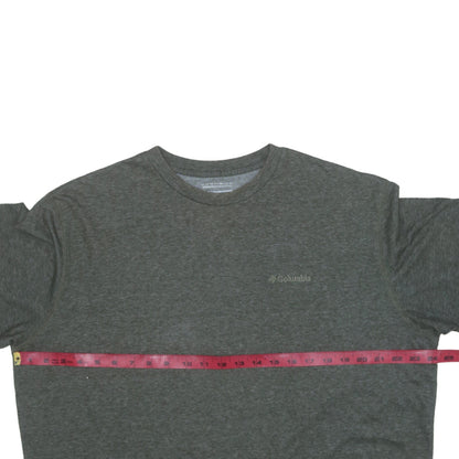 Columbia Men's Grey XL Omni-Wick Short Sleeve Sports T-Shirt