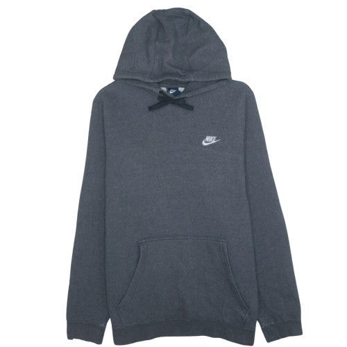 Mens UK Size L Nike Grey Pullover Hoodie