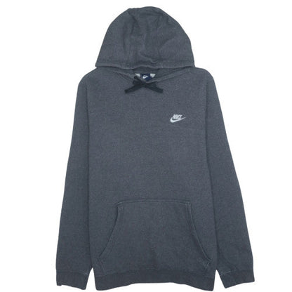 Mens UK Size L Nike Grey Pullover Hoodie
