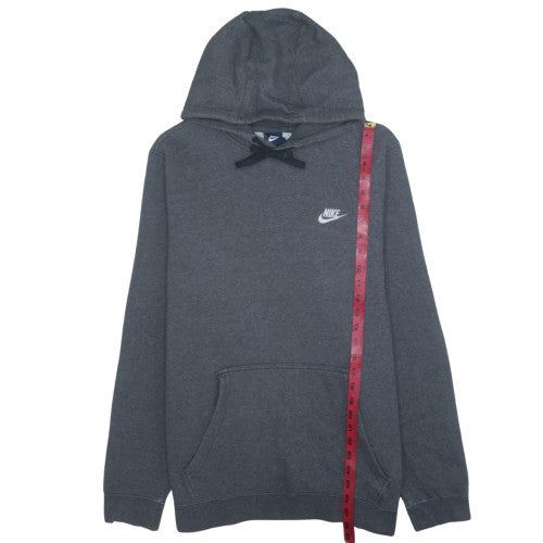 Mens UK Size L Nike Grey Pullover Hoodie