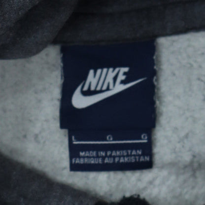 Mens UK Size L Nike Grey Pullover Hoodie