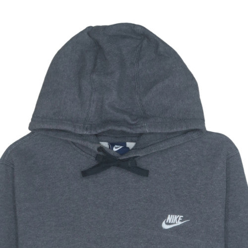 Mens UK Size L Nike Grey Pullover Hoodie