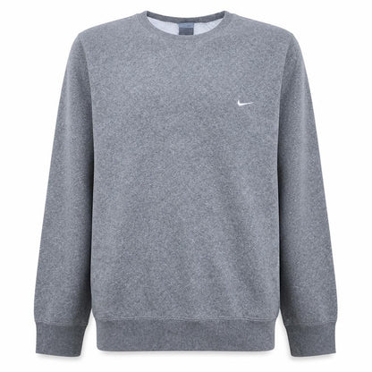 Nike Men's Grey XL Pullover Crew Neck Fleece Sweatshirt