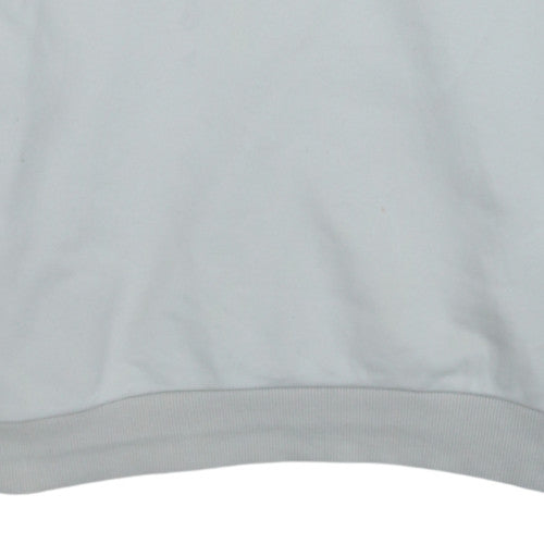 Adidas Originals Men's White L Crew Neck Pullover Sweatshirt