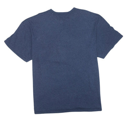 Champion Men's Blue XL Graphic Logo Crew Neck T-Shirt