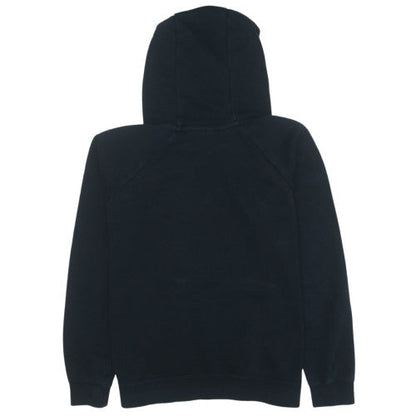 Nike Womens Black Pullover Hoodie Medium Hooded Sweatshirt