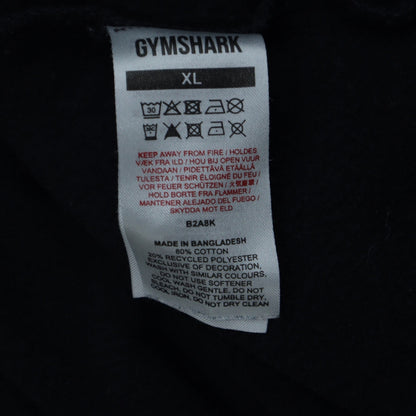 Gymshark Women's Black XL Crew Neck Pullover Sweatshirt Cotton Blend