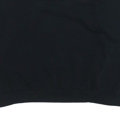 Gymshark Women's Black XL Crew Neck Pullover Sweatshirt Cotton Blend