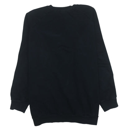 Adidas Women Black Crew Neck Pullover Sweatshirt XL 20-22