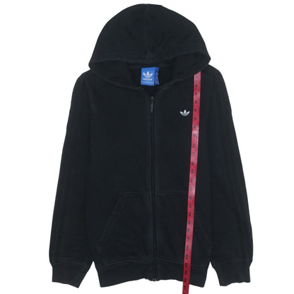 Adidas Men's Black Full Zip Hoodie Medium Regular Fit