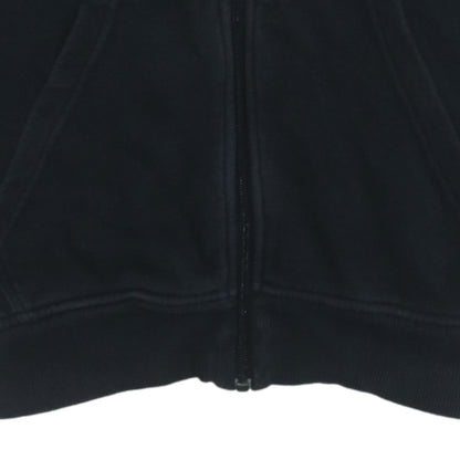 Adidas Men's Black Full Zip Hoodie Medium Regular Fit