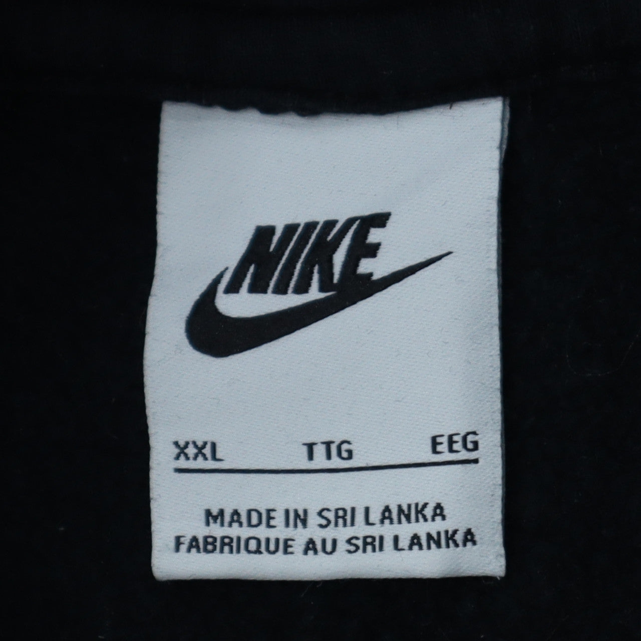 Nike Men's Black 2XL Pullover Hoodie Fleece Sweatshirt