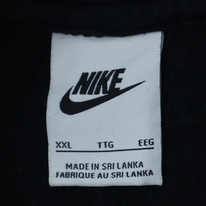 Nike Men's Black 2XL Pullover Hoodie Fleece Sweatshirt