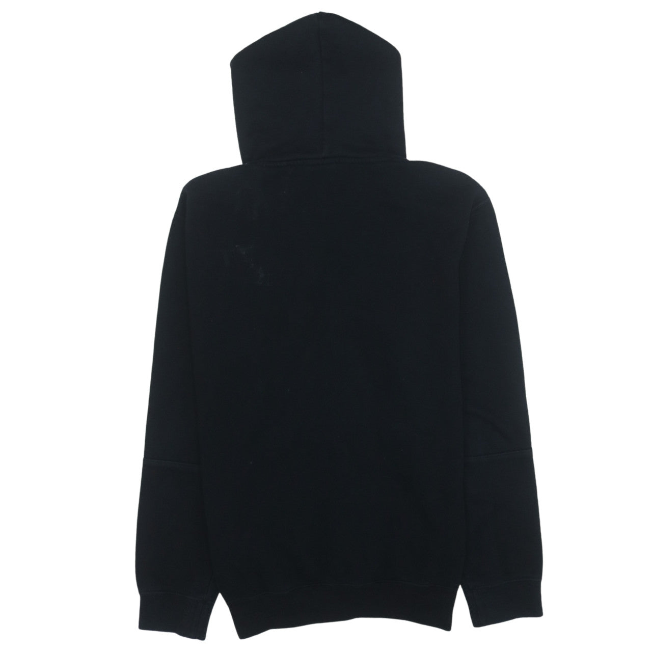 Champion Men's Black Medium Pullover Hoodie Logo Tape Sleeve